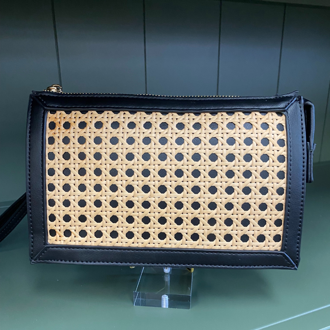 Black Cane Wristlet