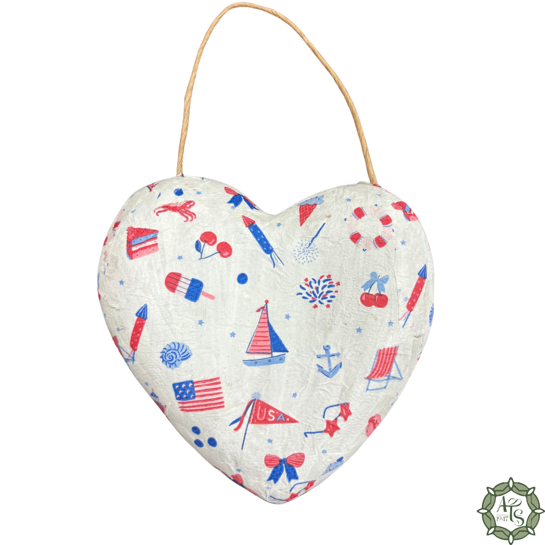 Patriot Picnic Heart