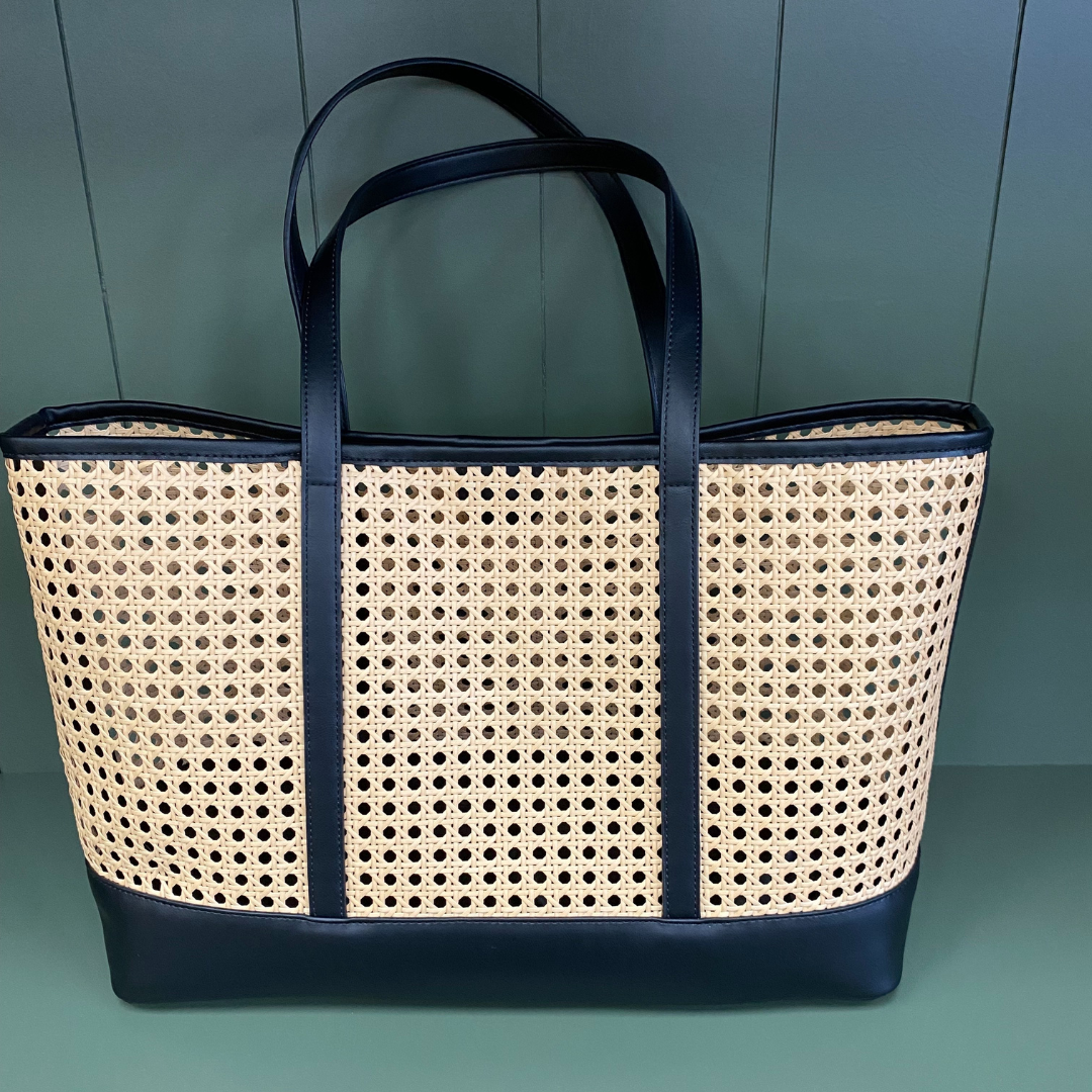 Black Cane Tote