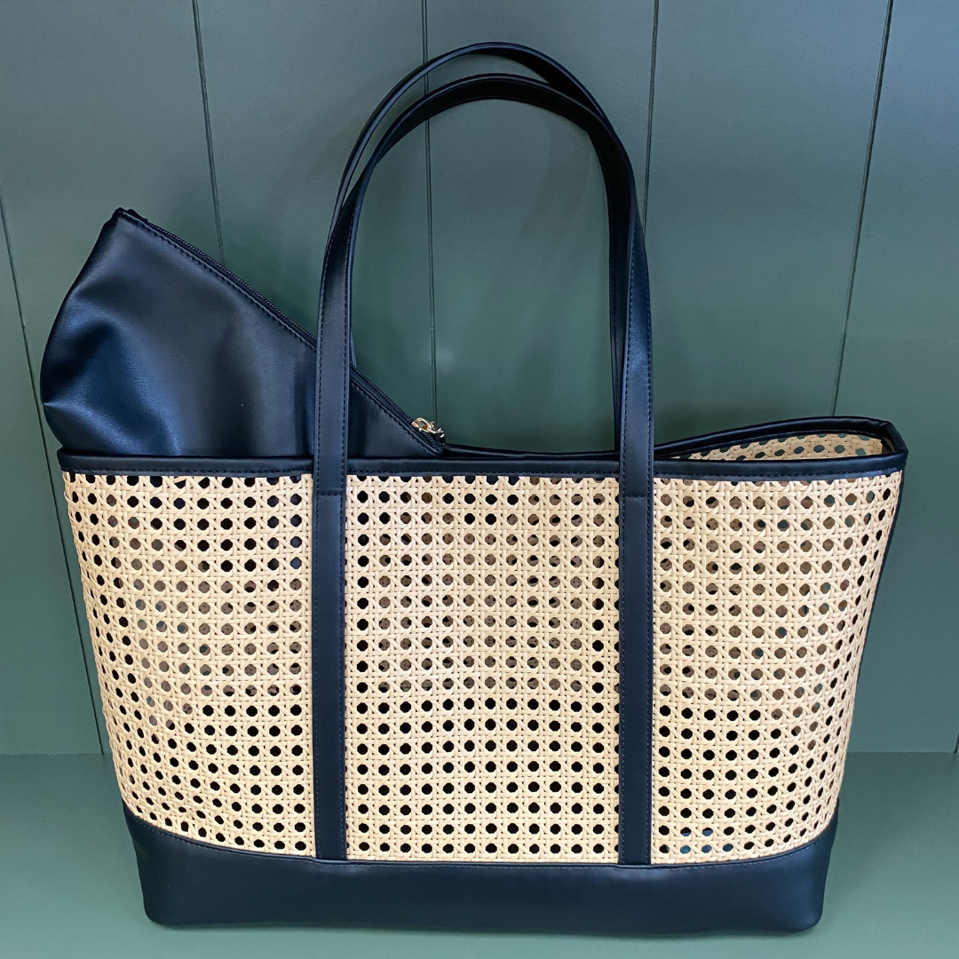 Black Cane Tote