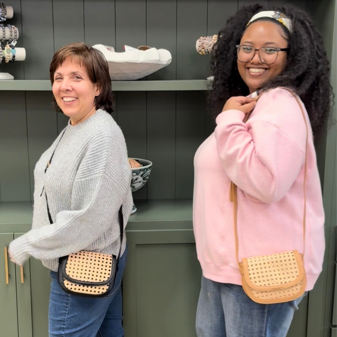 Black Cane Cross Body