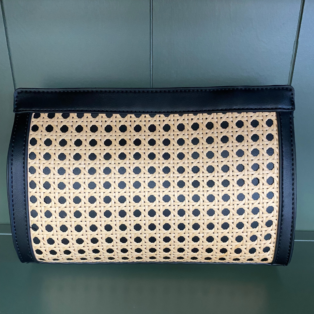 Black Cane Clutch