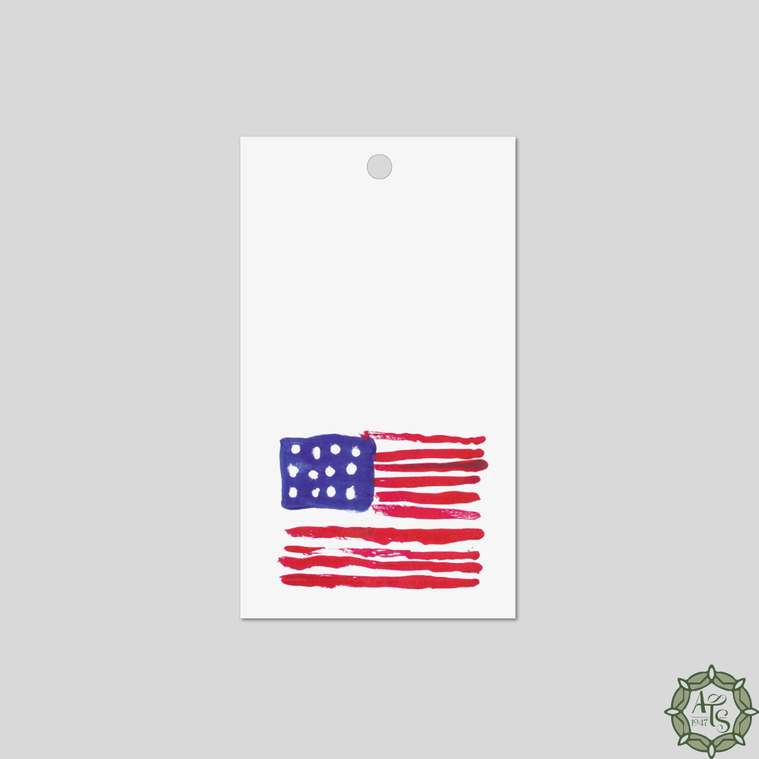 Gift Tag - American Flag