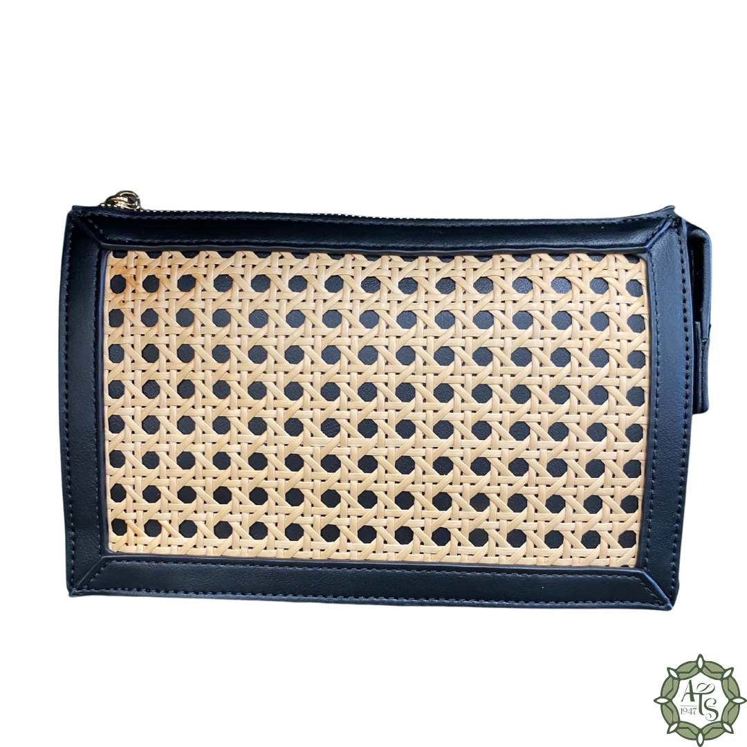 Black Cane Wristlet