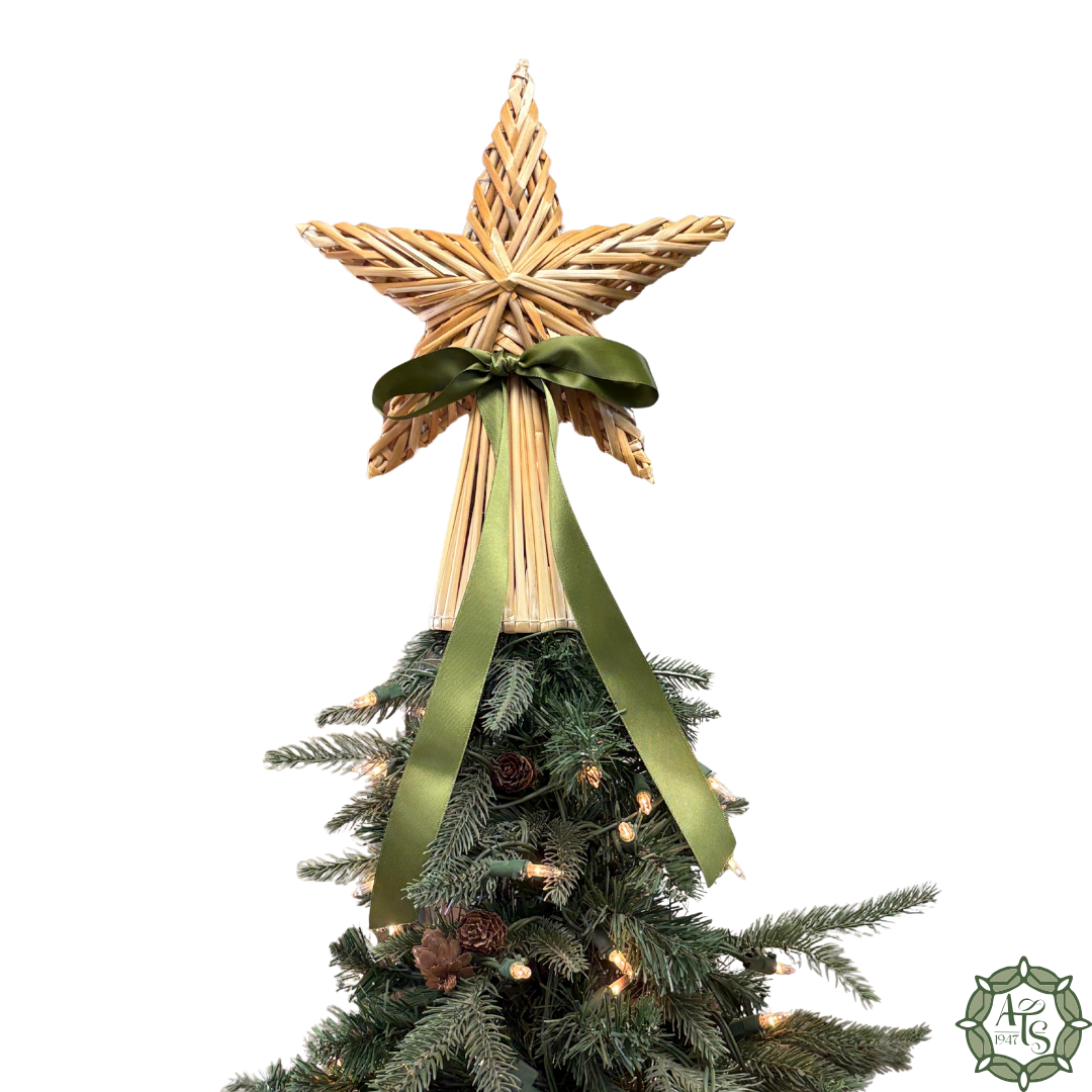 Rattan Tree Topper