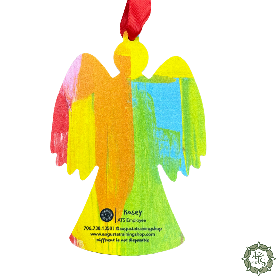 Abstract Angel Ornament - Wings In