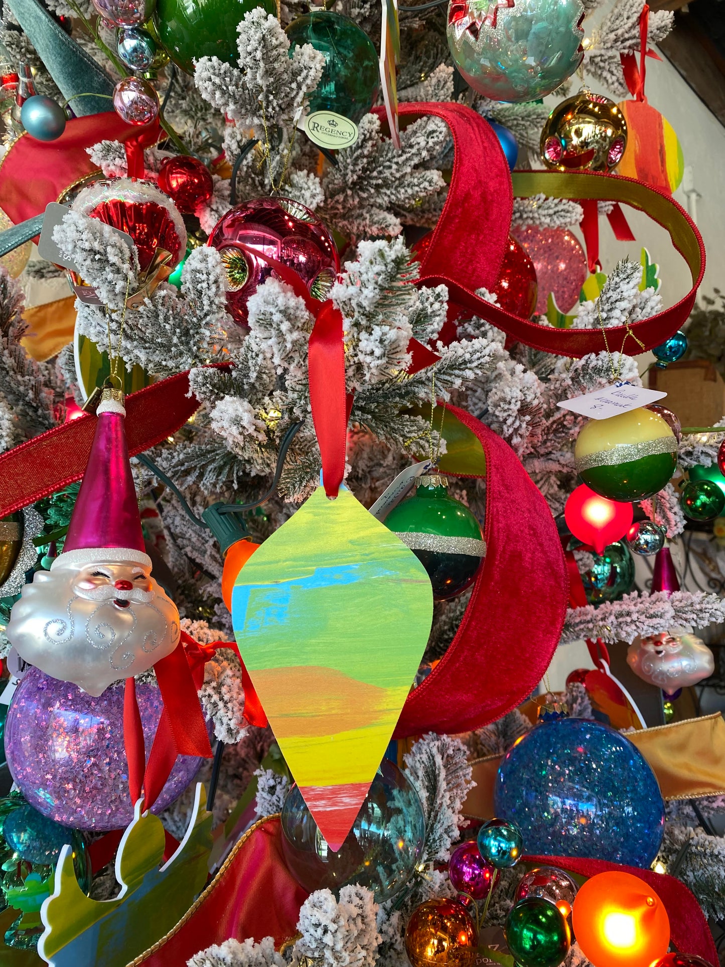Multi-colored Angel Ornament - Wings In