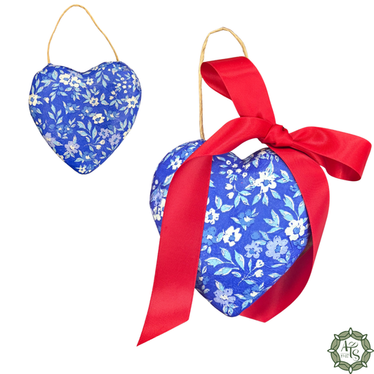 Freedom Floral Heart