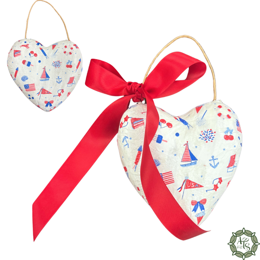 Patriot Picnic Heart