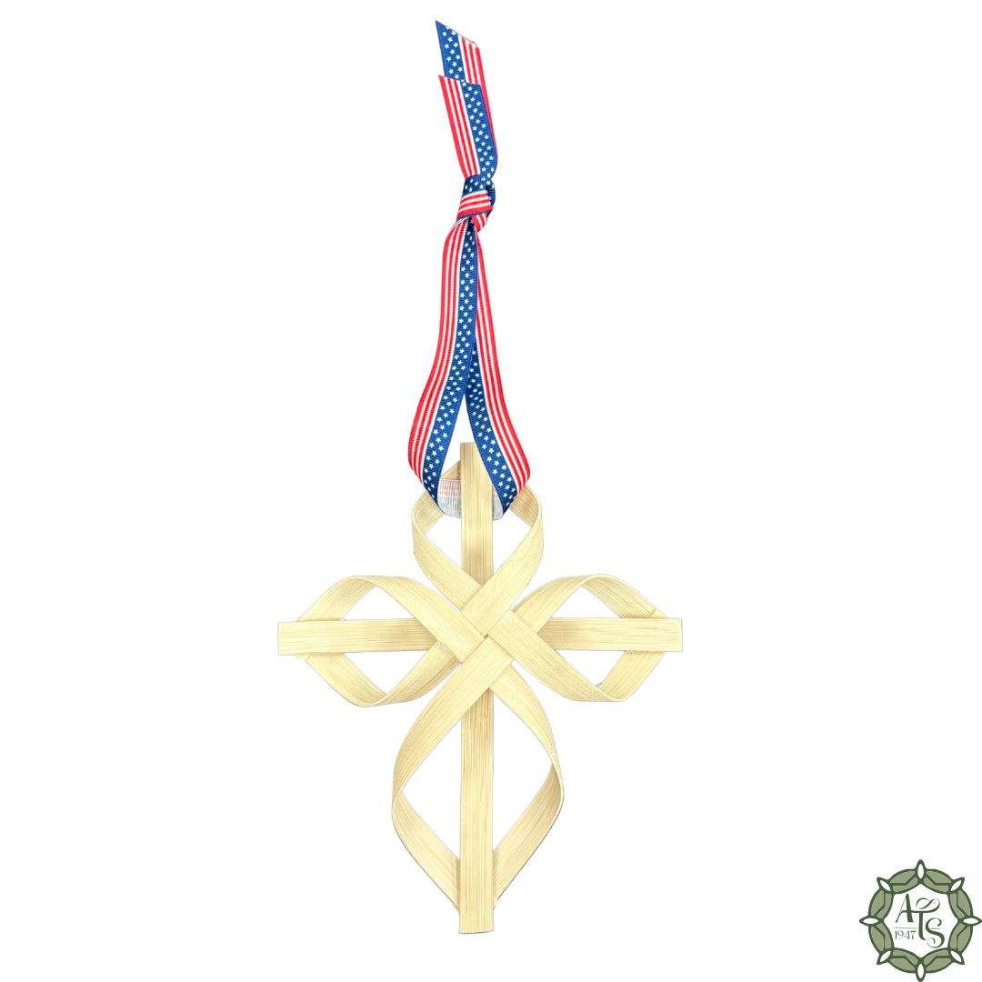 Patriotic Handmade Cross  - Limited Edition Small