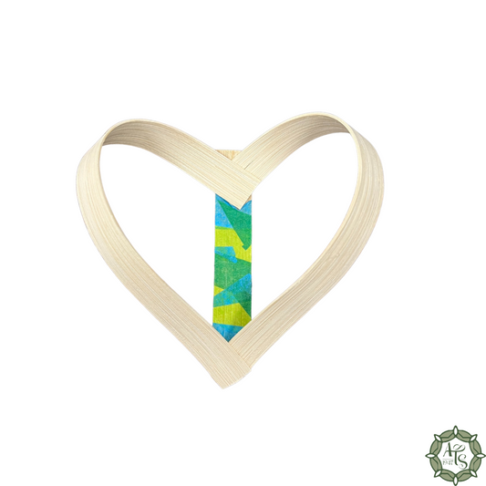 Deco Reed Heart