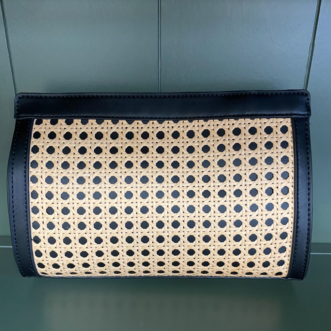 PREORDER Black Cane Clutch