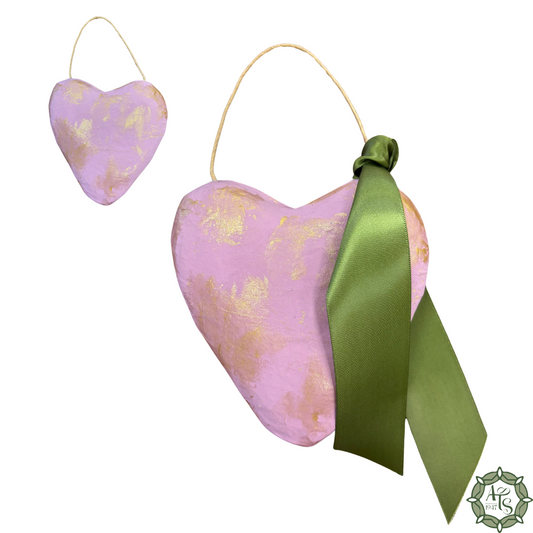 Lavender Painted Heart