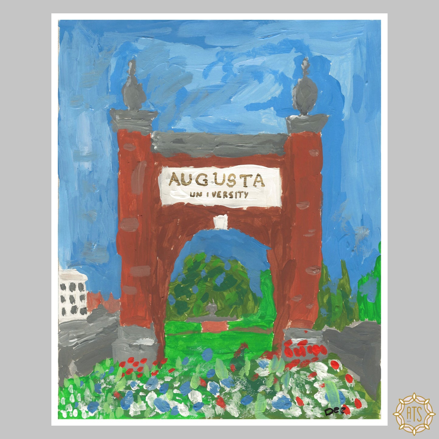 Augusta University Print (8x10)