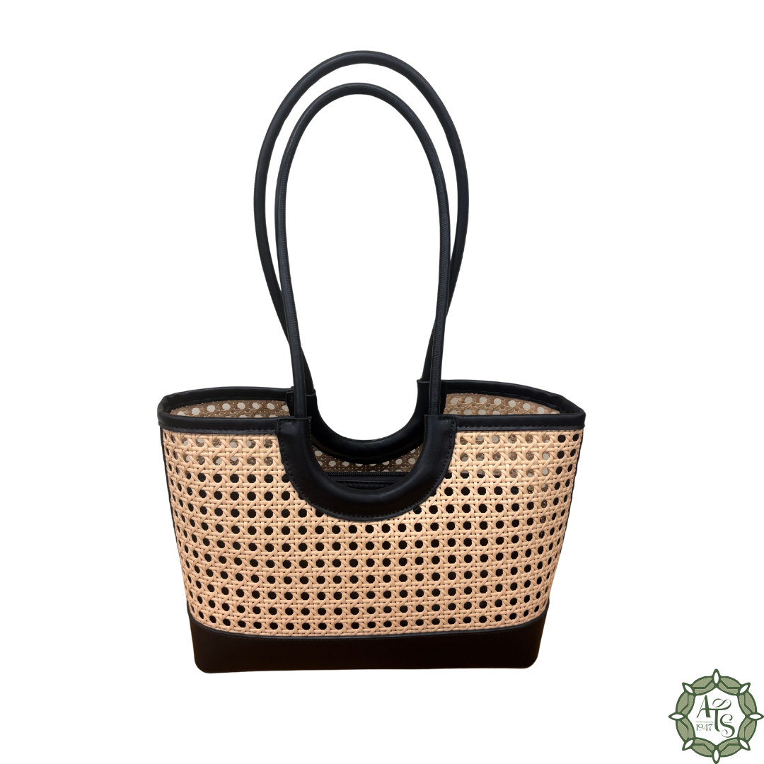 Black Cane Mini Tote