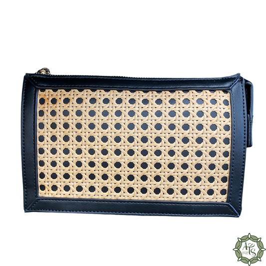 Black Cane Wristlet