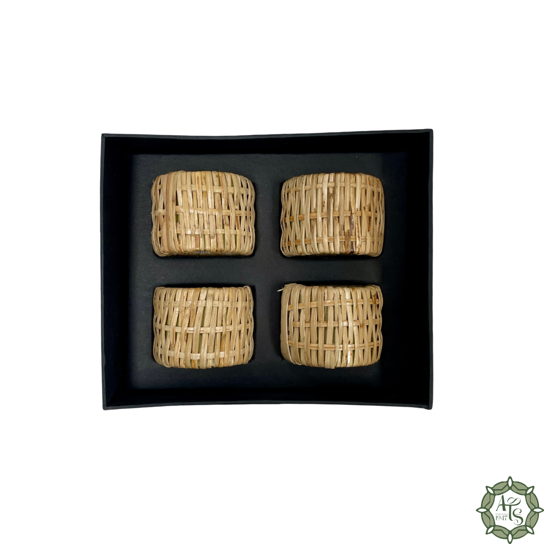 Rattan Woven Napkin Rings