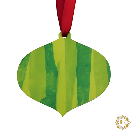 Green Onion Ball Ornament