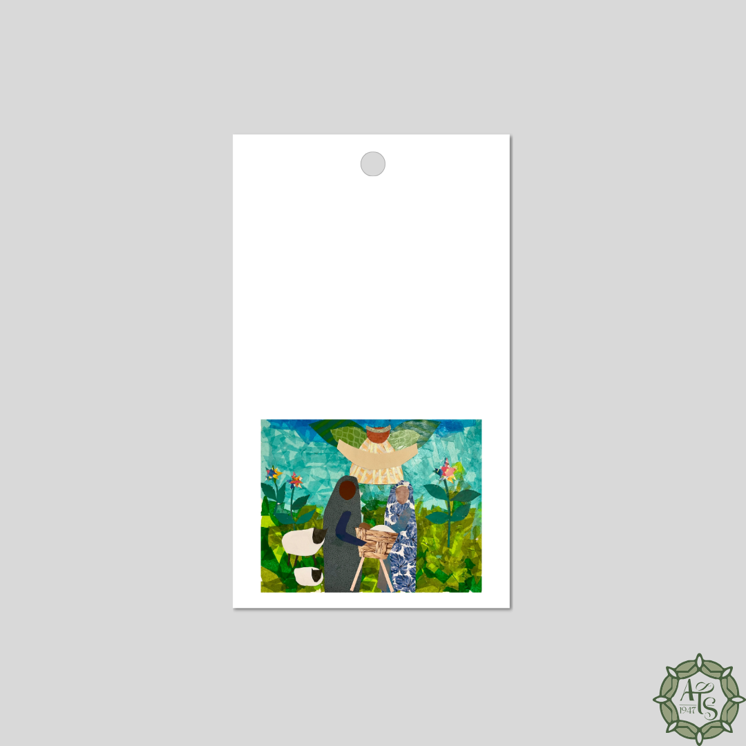 Gift Tag - Manger Collage