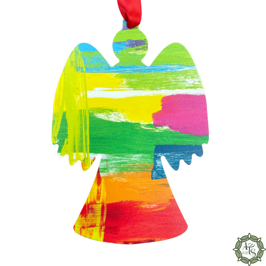 Abstract Angel Ornament - Wings In
