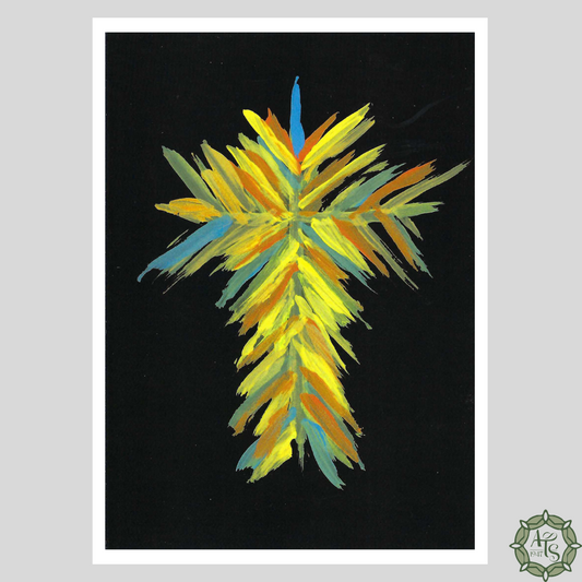Multi-Color Cross Print