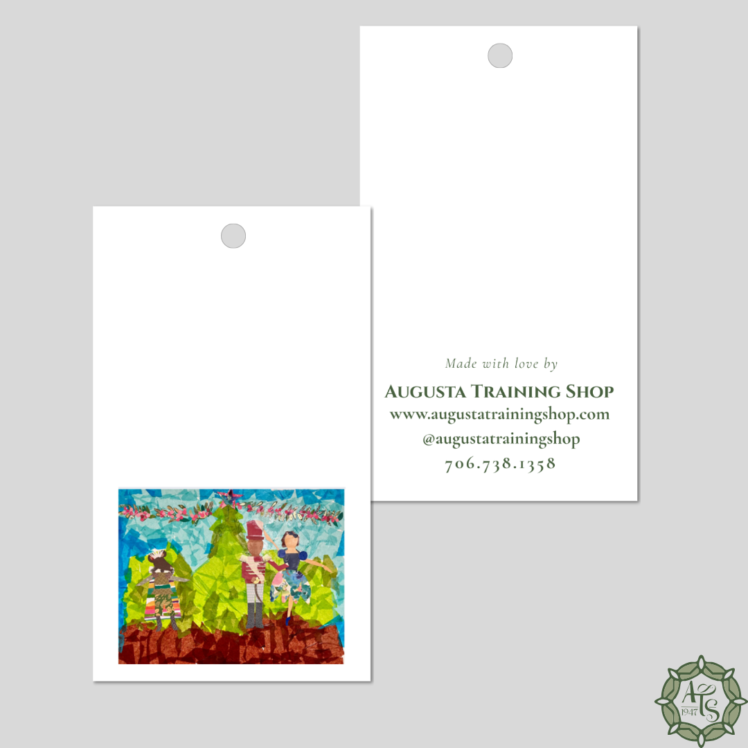 Gift Tag - Nutcracker Collage