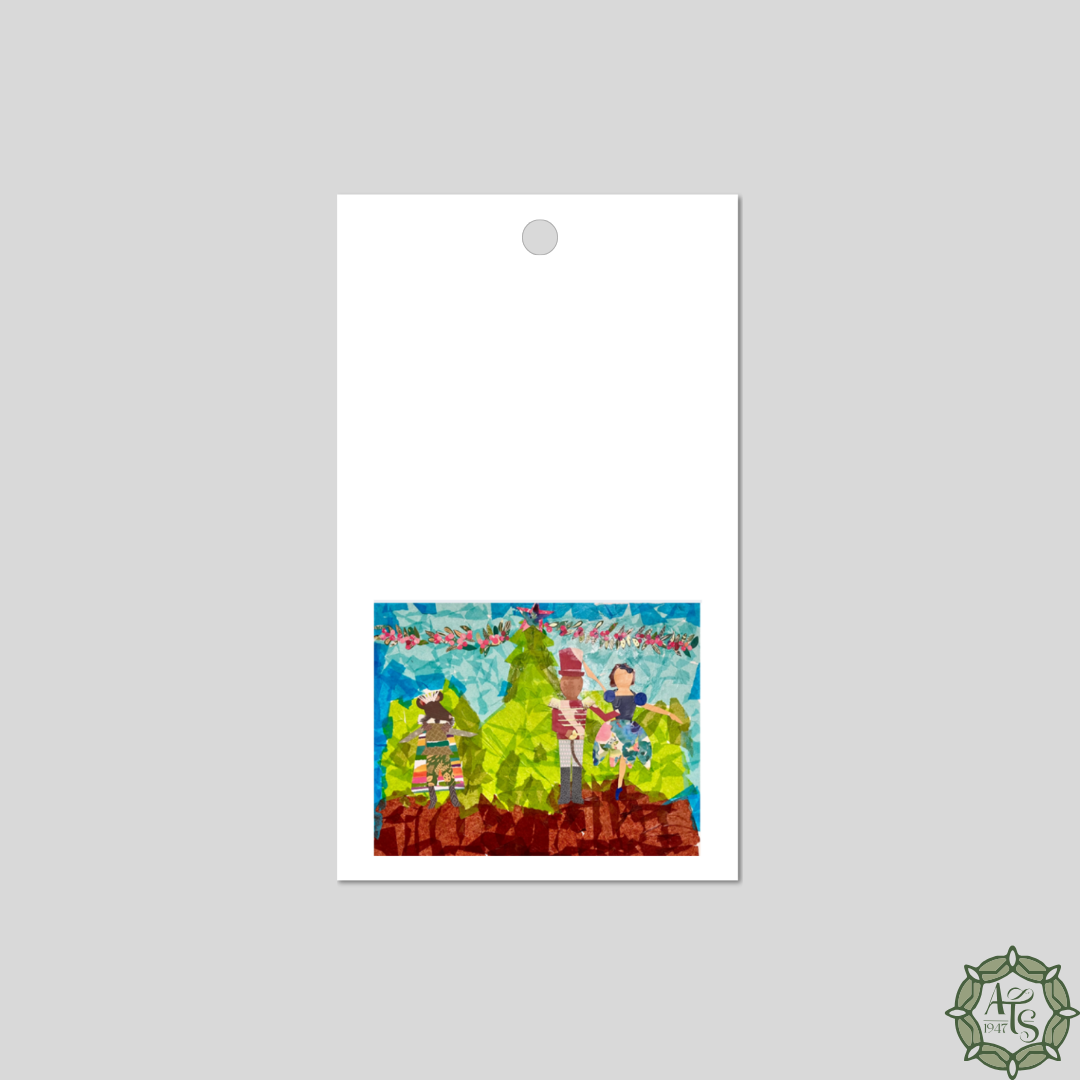 Gift Tag - Nutcracker Collage