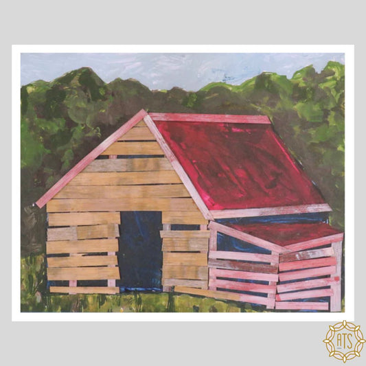 Old Barn Print