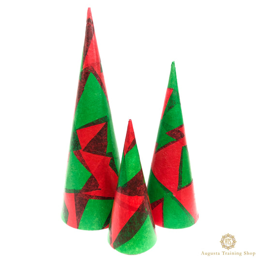 Red and Green Tree Set